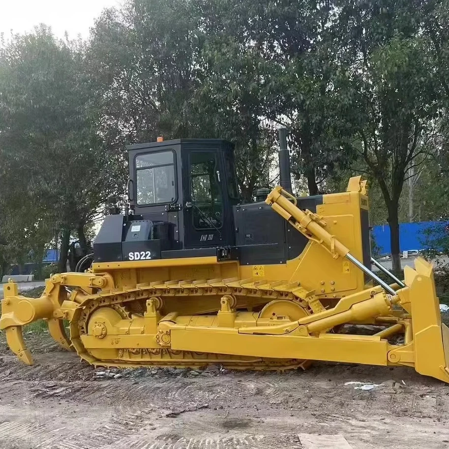 Used Shantui Bulldozer SD22 SD32 SD16 Earth Moving Machine Dozers Second Hand Shantui China Bull Dozer with Ripper