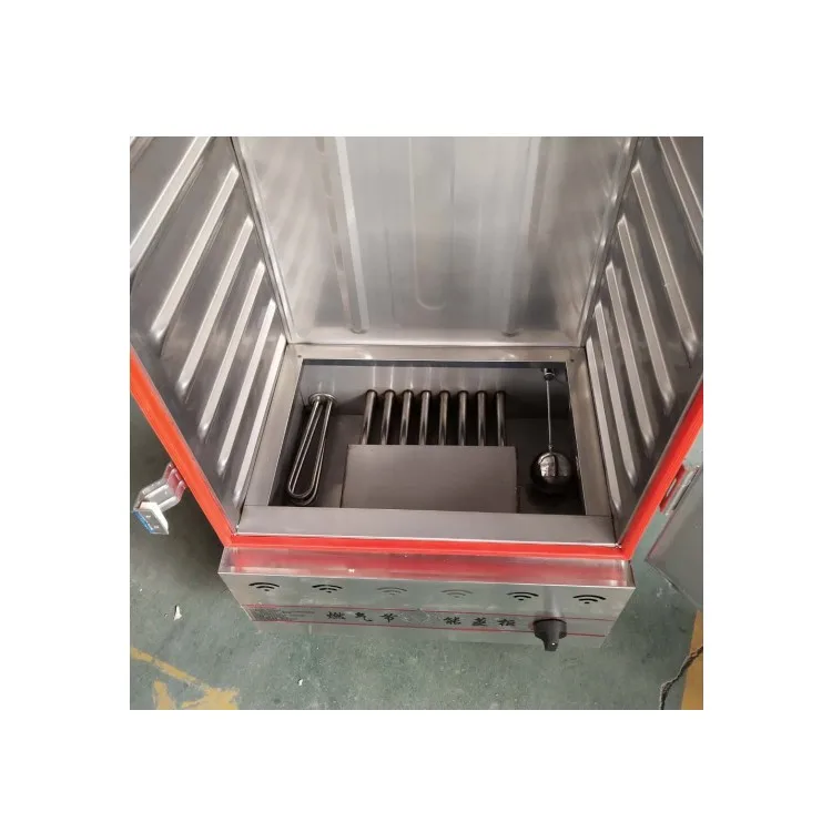 Автоматические промышленные паровые котлы отопления рисоварка 12/24 лотков коммерческий булочка риса МИПР