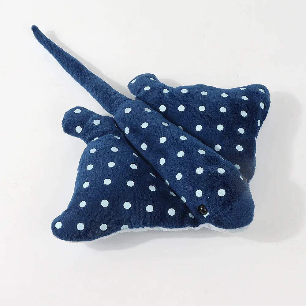 Custom 35cm ocean fish plush toys soft Manta Ray toy