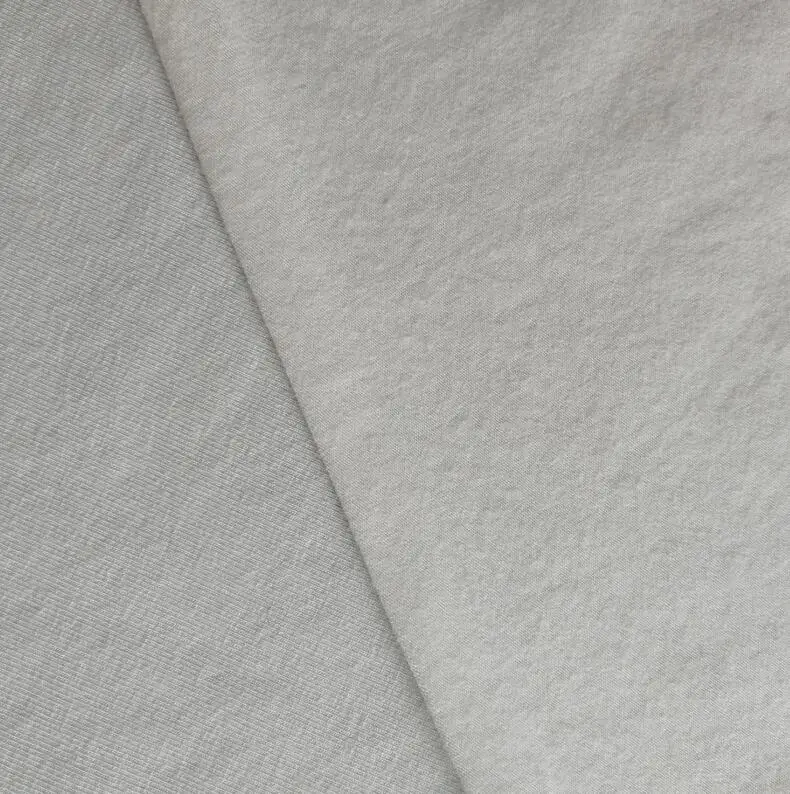 Fashional eco friendly knitted hemp bamboo spandex stretch jersey