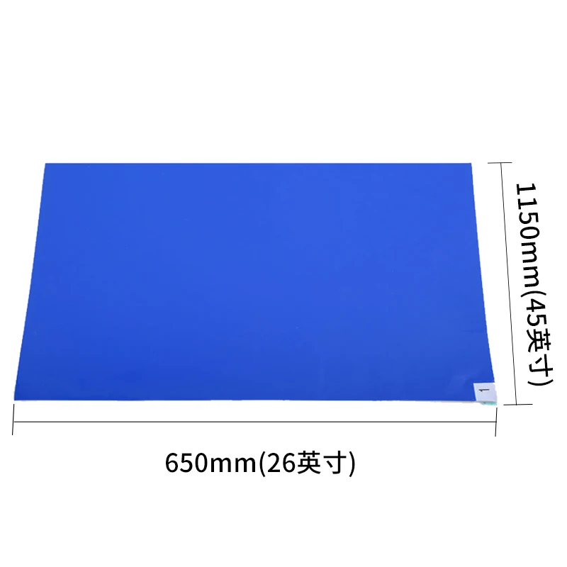 OEM Low Density Polyethylene Cleanroom Adhesive Tacky Mats Sticky Mat For Clean Room Dust Remove Floor Sticky Mat Cleanroom