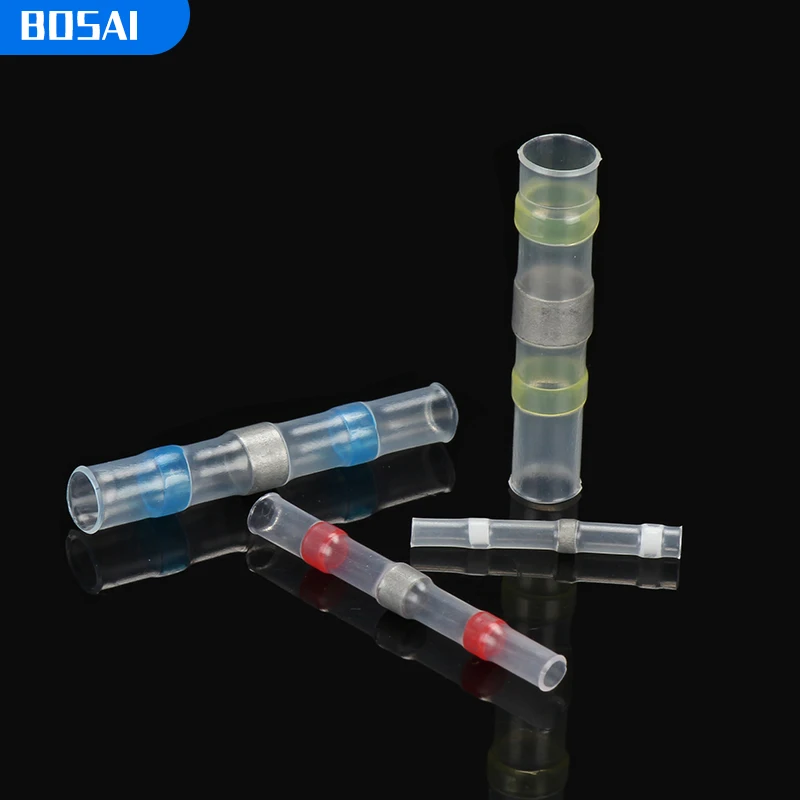 
50PCS Insulated Solder Sleeve and Wire Splice heat shrink Terminal Connector 