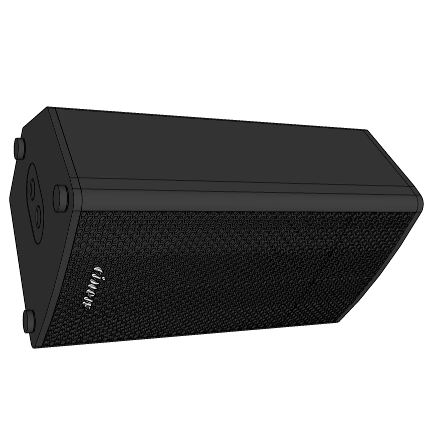 Cinow 123dB 602X352X378MM 44mm Passive Line Array big loudspeaker outdoor
