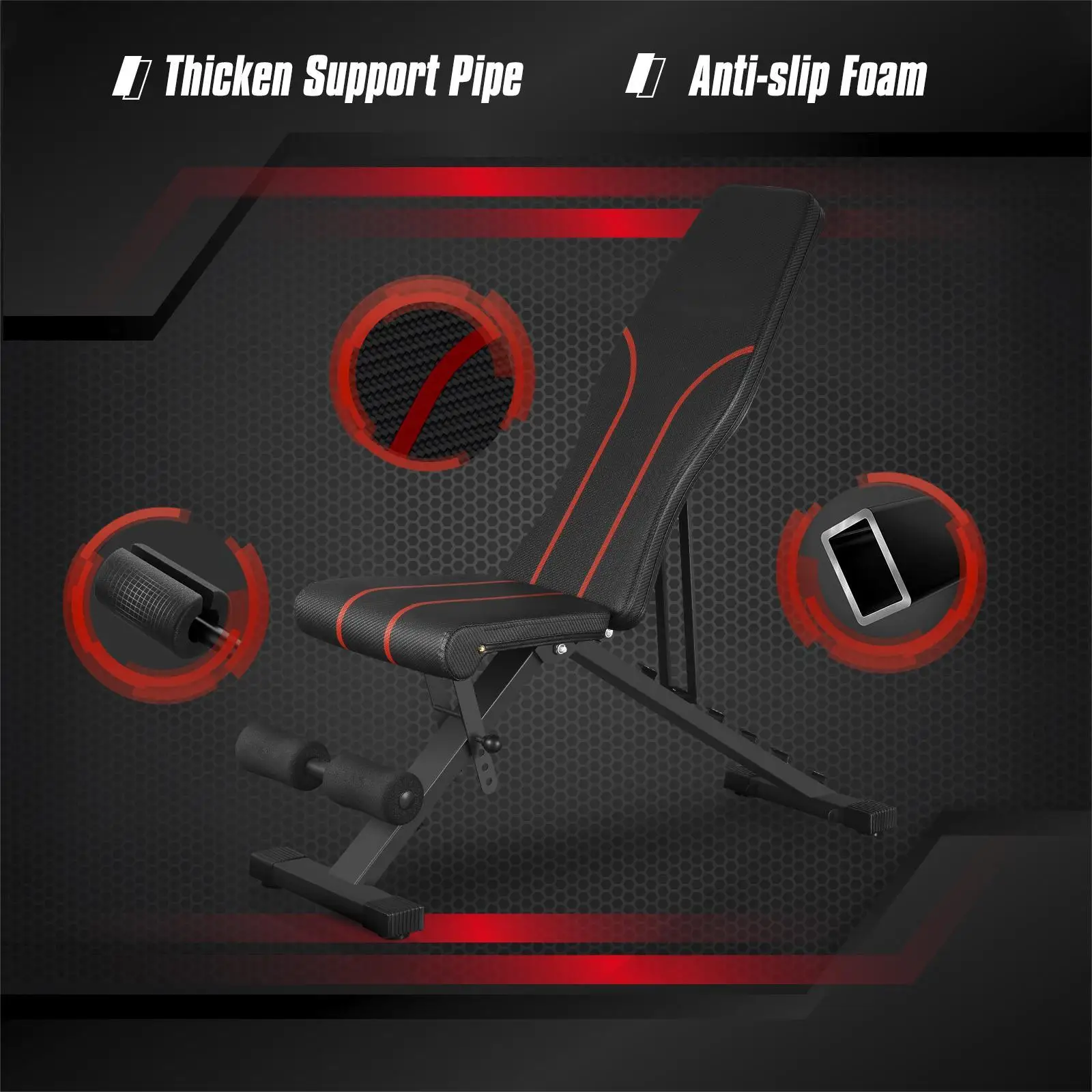 factory Price weight bench Gym Fitness Equipment dumbbell bench  home fitness