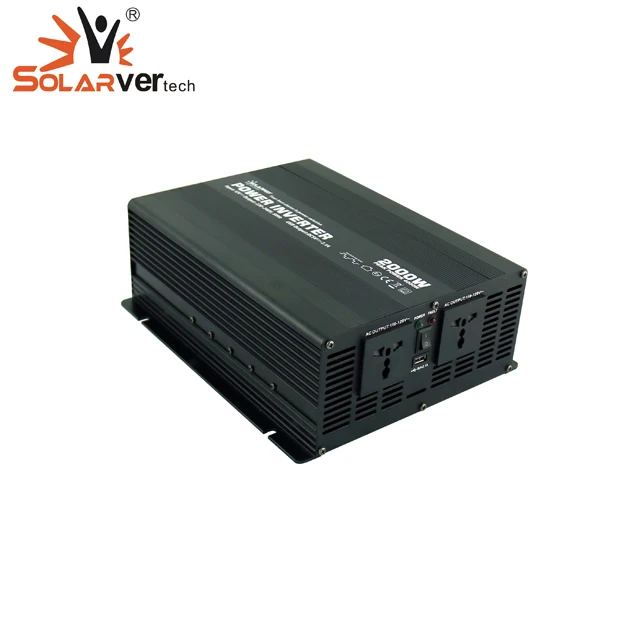 2000W 12V 24V 48V DC to AC 110V 220V Modified Sine Wave 2KW 4KW Peak Power Inverter
