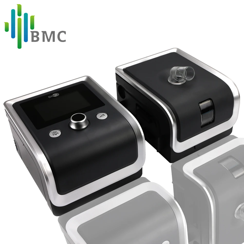 
BMC Bilevel CPAP GII BPAP Y-30T Therapy Apnea COPD Breath Support with Hose Humidifier One-key Operation Sleep Data Analyse 