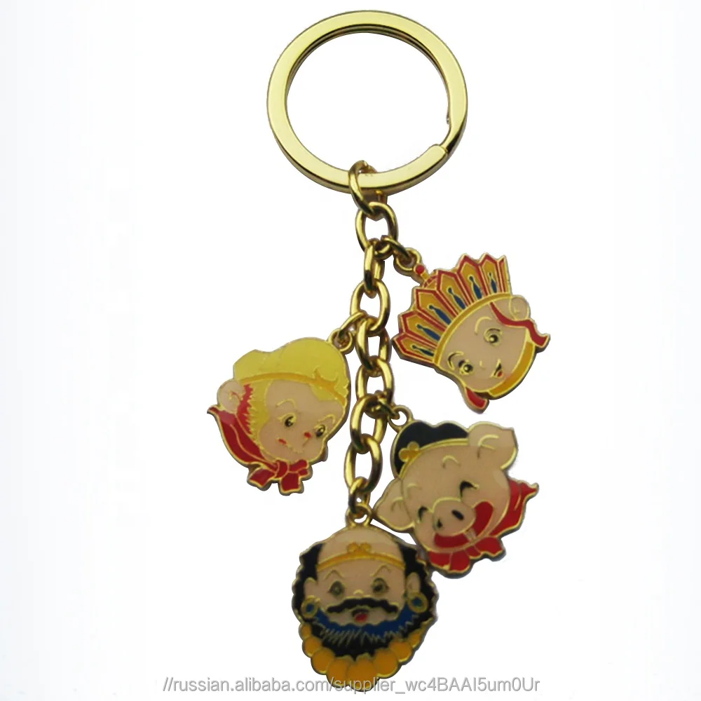 Брелок чайник на заказ металл popobe борода гребень черный горный хрусталь мрачная кожа кукла кристалл Мишка Брелок