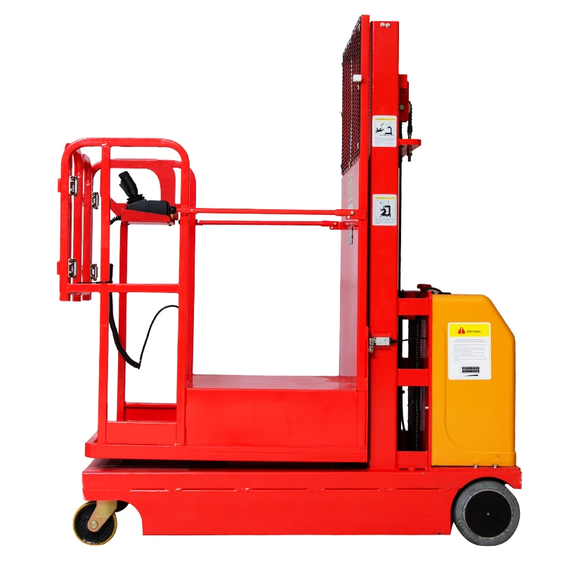 Workshop 6m Robot Order Picker 300kg Aerial Order Picker Full Electric Order Picker