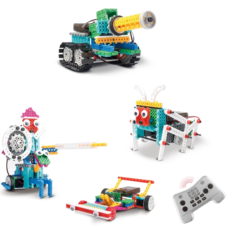 Kids DIY Robot STEM Science Toys Kit Electric Model Experiment Game Learning Physics Educational Toys for Children