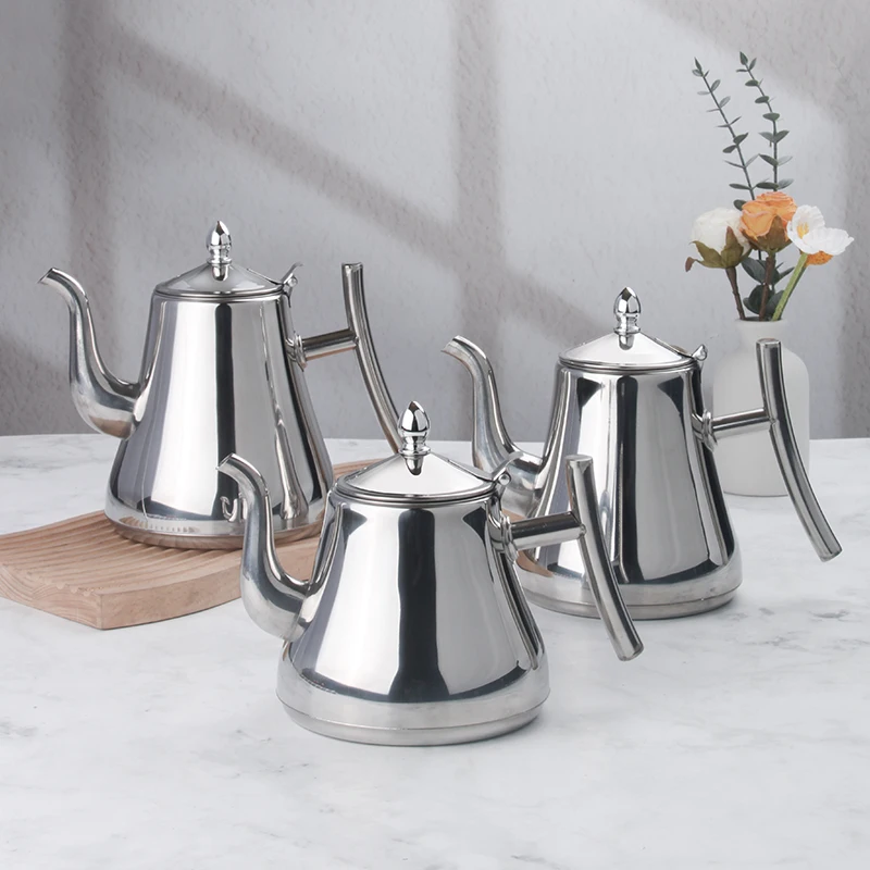 High Quality Stainless Steel Tea Kettle Coffee Kettle Coffee Pot With Filter