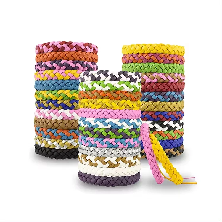 Outdoor Sports Accessories Kids Anti Mosquito Custom Silicone Mosquito Repellent Bracelet Portable Anti Mosquito Bracelet