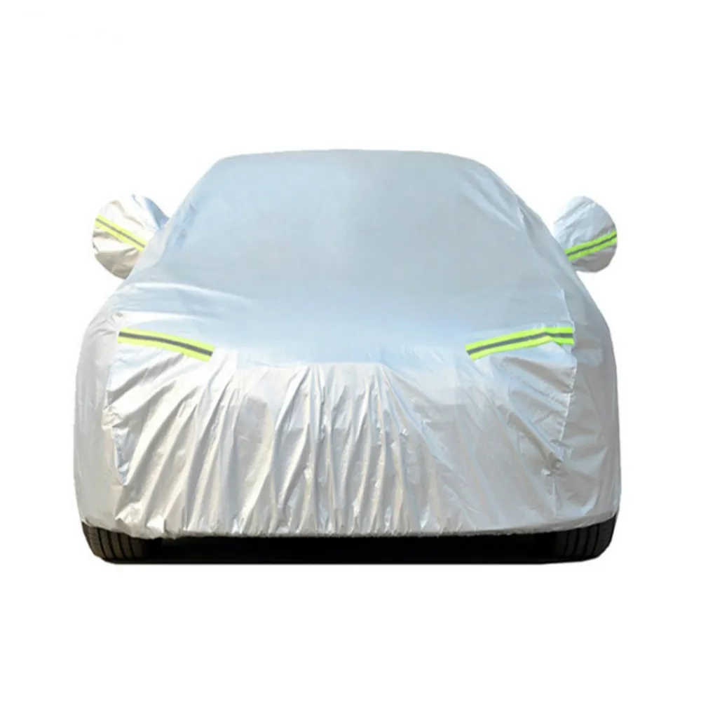 TIIKERI All Seasons High Quality Universal kayme car cover Waterproof All Weather with Lock and Zipper
