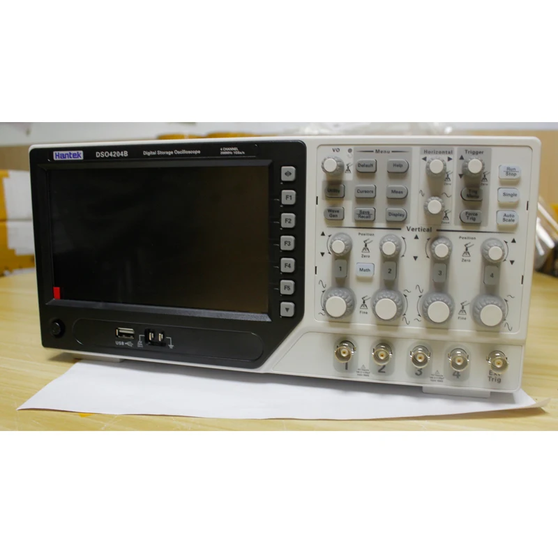  Hantek DSO4204B USB 4 аналоговых канала 200 МГц 1 Гвыб/с цифровой
