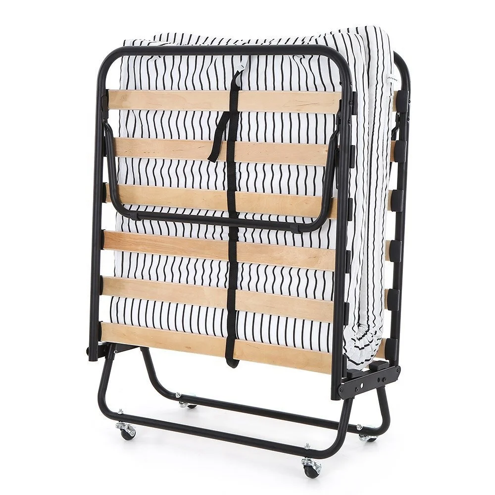 
Wholesale Price Portable Camping Traveling Metal Folding Bed/Space Saving 