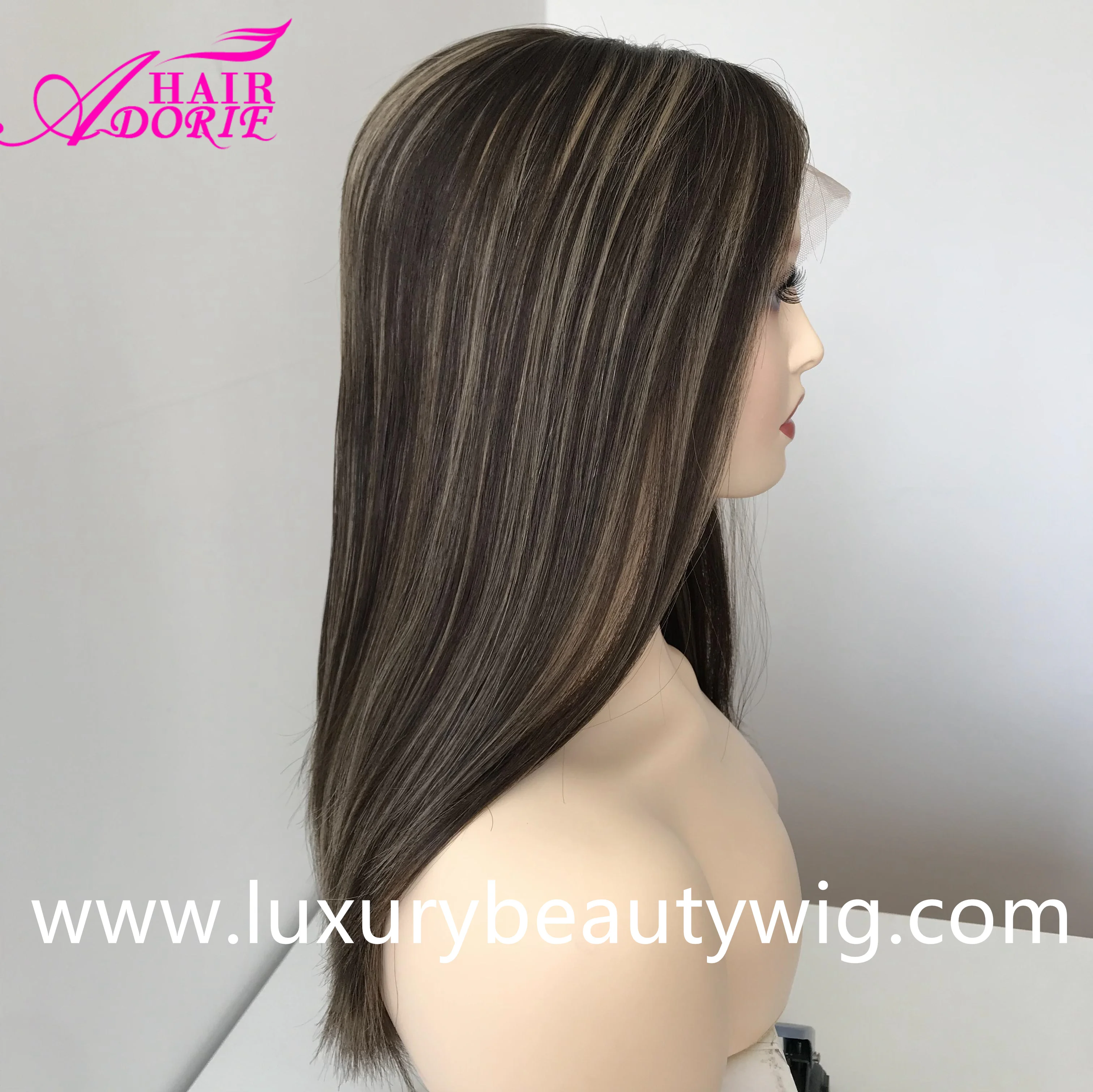 LBW No shedding Manufacturer wholesaler Quality Russian Unprocessed Human Hair Lace Top Jewish Lace front Kosher Wig