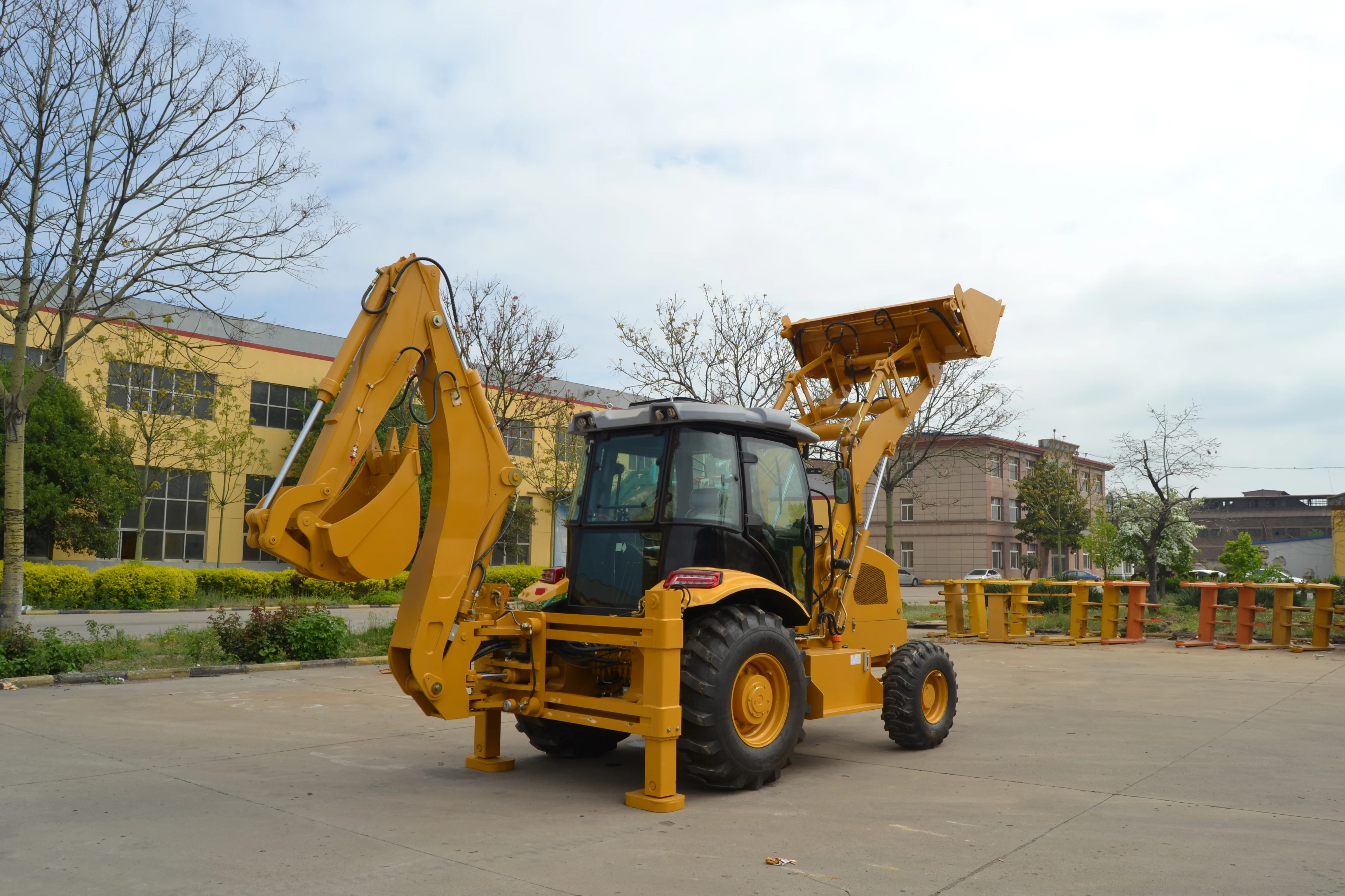 Luxury model CE wz40-28 loader backhoe backhoe excavator loader 4x4 Earth-moving Machinery