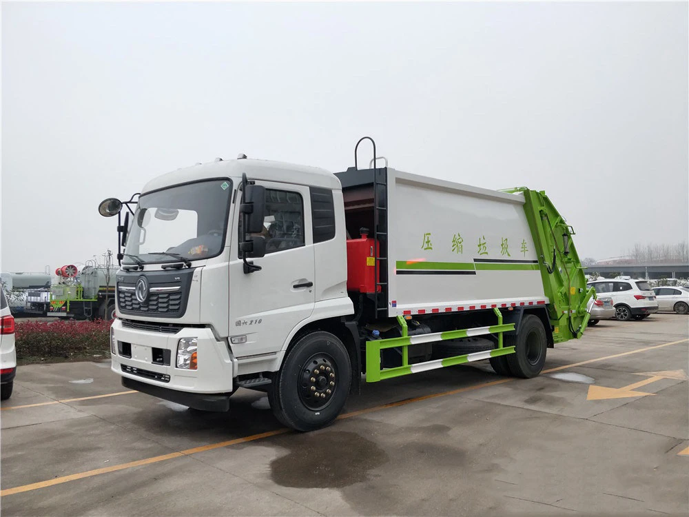 Cheap Price Municipal Solid Waste Collection Hanging Bucket Garbage Truck for Sale in Dubai