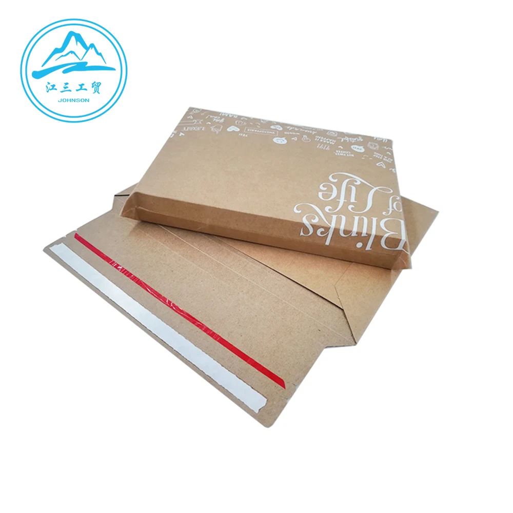 A3 A4 A5 custom-made brown cheap kraft paper envelope for gifts clothing packaging photo envelopes