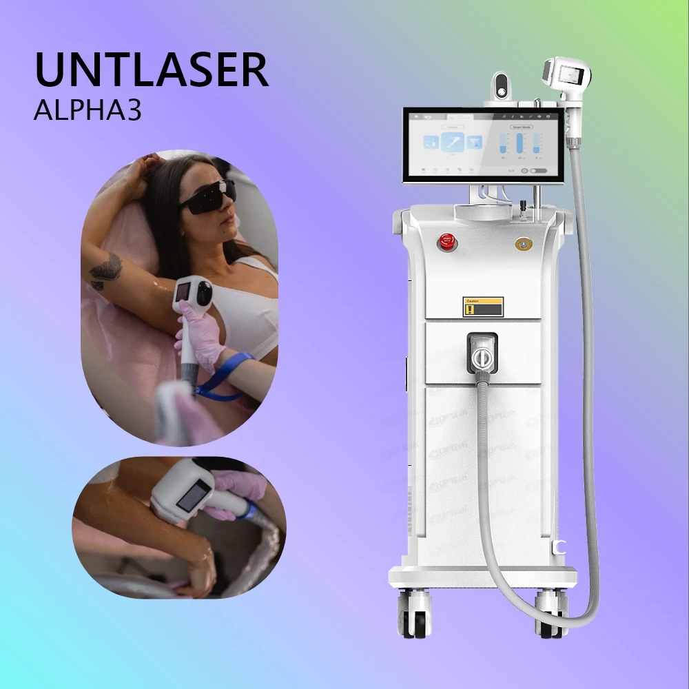 New beauty equipment ice permanent diode laser 755nm 808nm 1064nm 940nm laser hair removal machine professional