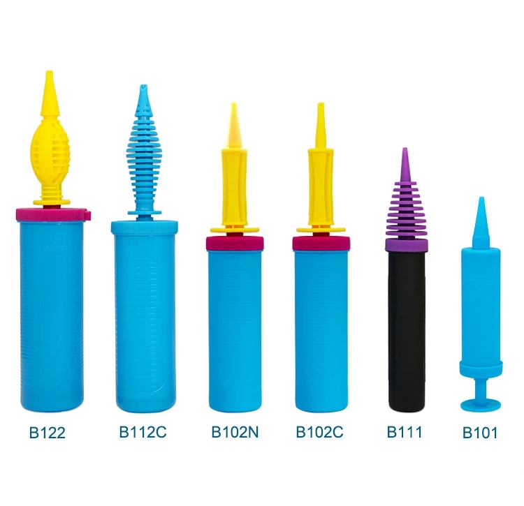 
Hot selling balloon inflator double action hand drive air pump for gym ball or balloons 