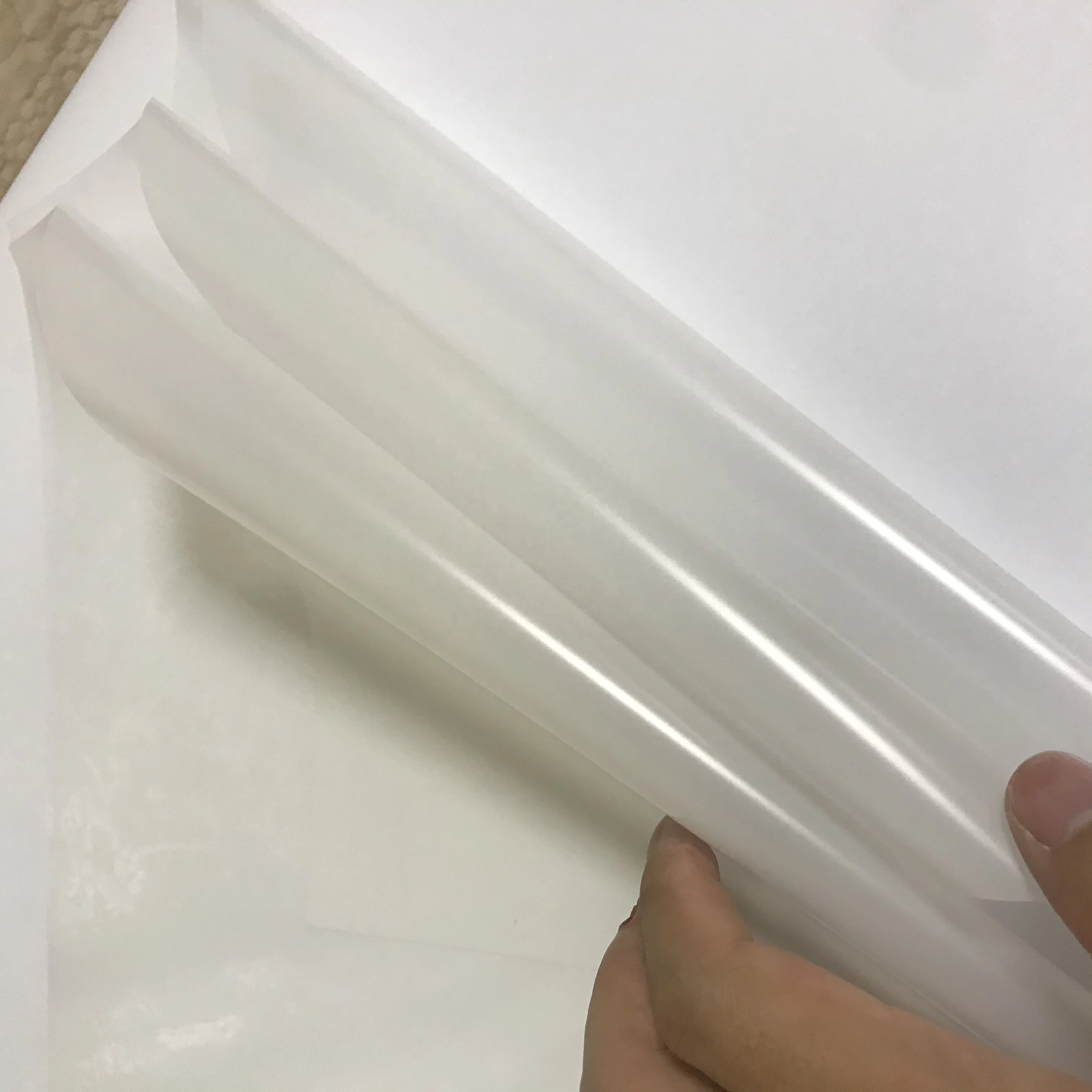 Economical DTF transfer film for DTF printer double sides matte PET film for hot peeling easily