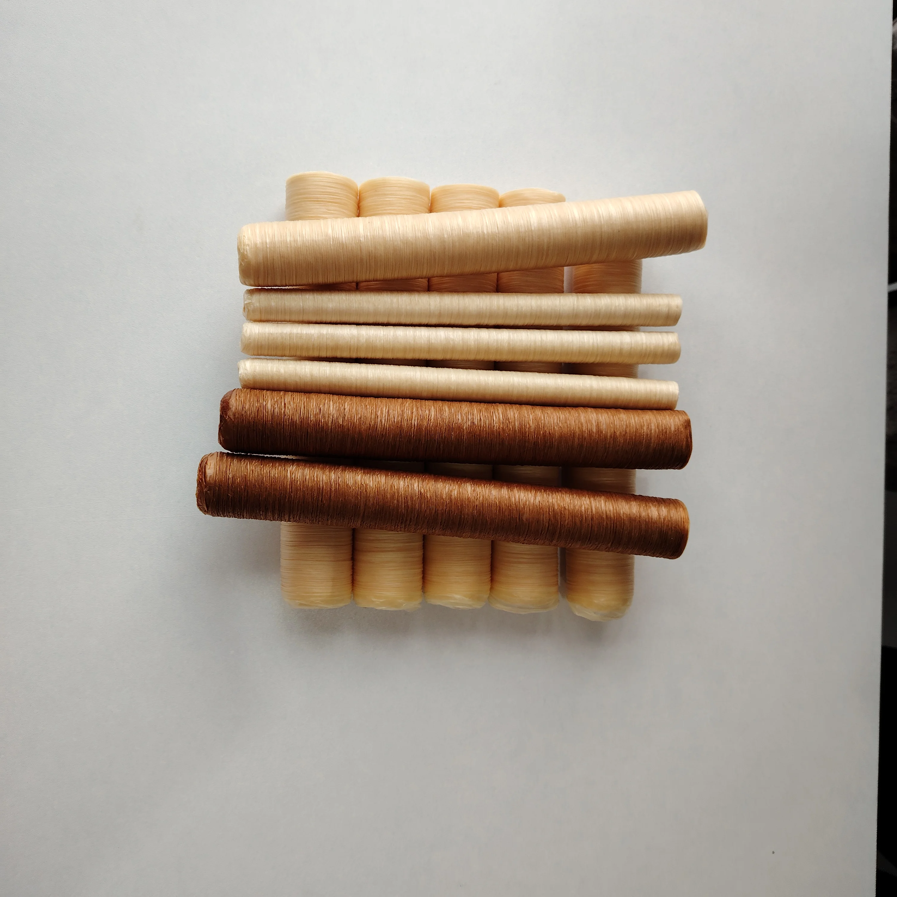 Cellulose Polyamide casing and Edible collagen casing for cooked sausage