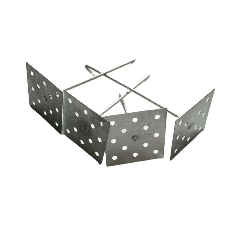 Factory 50*50 HVAC System Perforated Base Insulation Pin Fixing Adiabatic Materials in Ducts,hotel RF-ISP1020 100000pcs Rongfeng