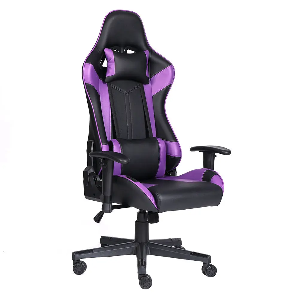 Wholesale 2022 Hot Sale Leather Office Furniture Racing Style Purple Gaming Chair
