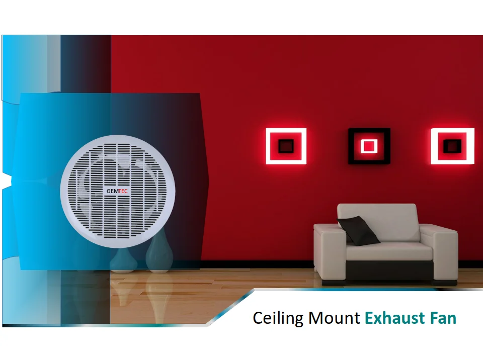 APT25B Model with EPCS certificate for Australia market 10 inch Non-vent type Ceiling Installtaion Ventilation fan/exhaust fan