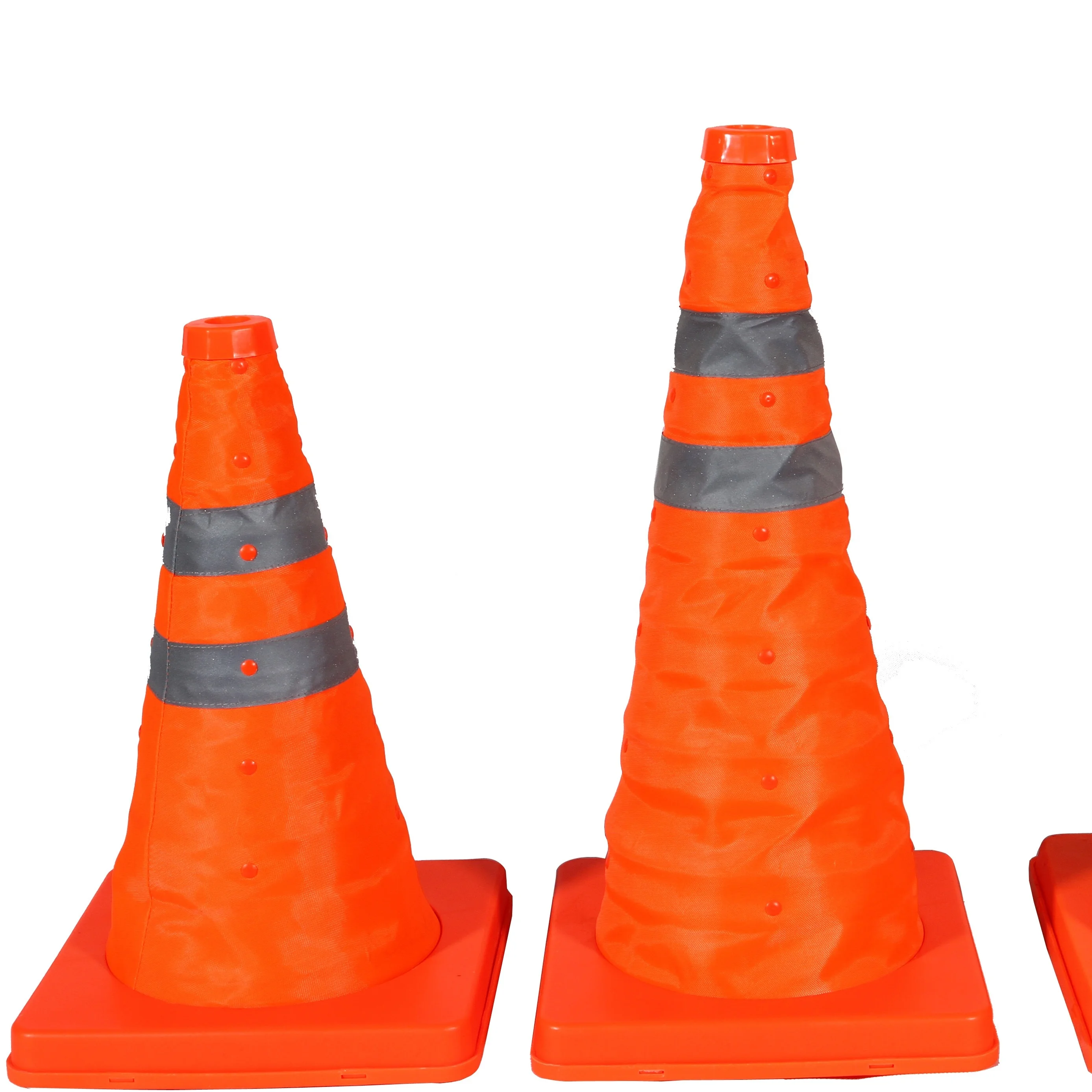 Factory Price Safety Reflective Collapsible Led Light Traffic Cone