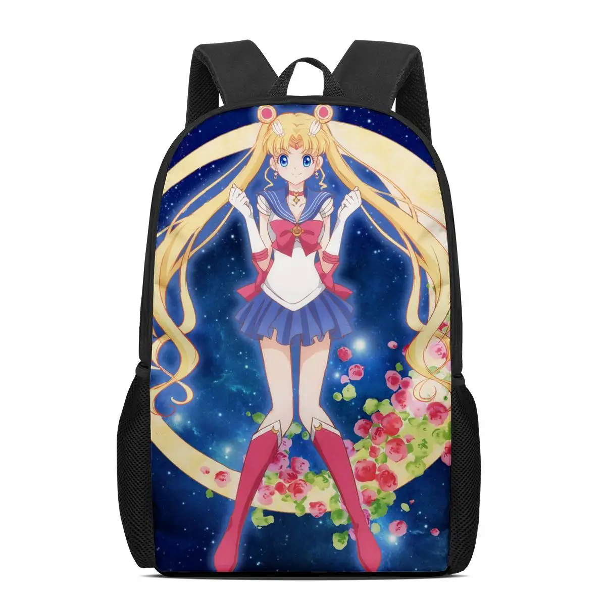 Индивидуальный рюкзак с аниме Сейлор Мун, легкий школьный рюкзак для детского сада или начальной школы, сумка