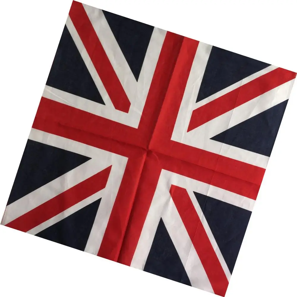 national flag men cycling bandana for head wrap 100% cotton unique bandana accessories custom bandana