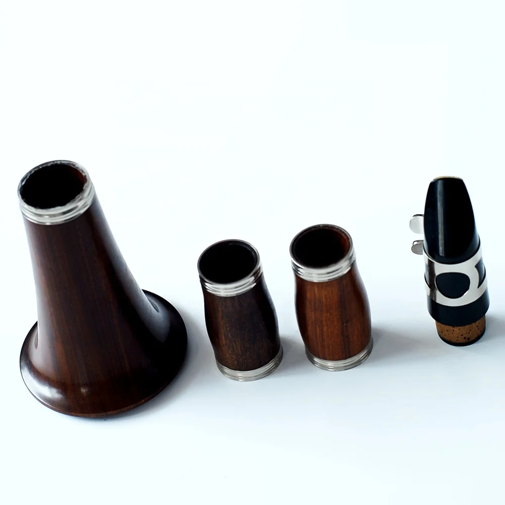 China Good Quality rosewood clarinet  Bb nickel plated 17 keys for Sale