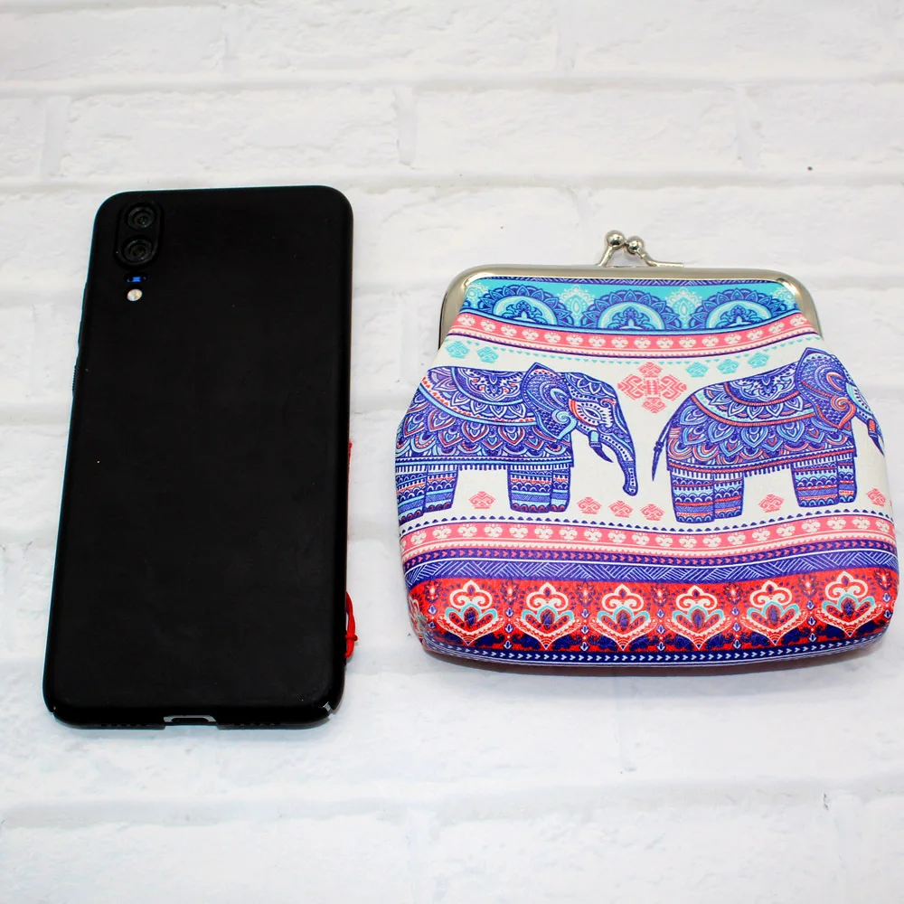 Bohemia Style Women Clutch Wallet Pocket Girls Leather Coin Purse