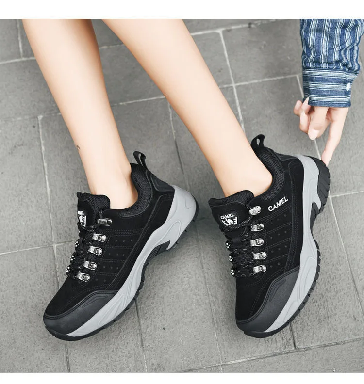 2021 autumn new hiking shoes men and women outdoor hiking large size trend sports casual shoes