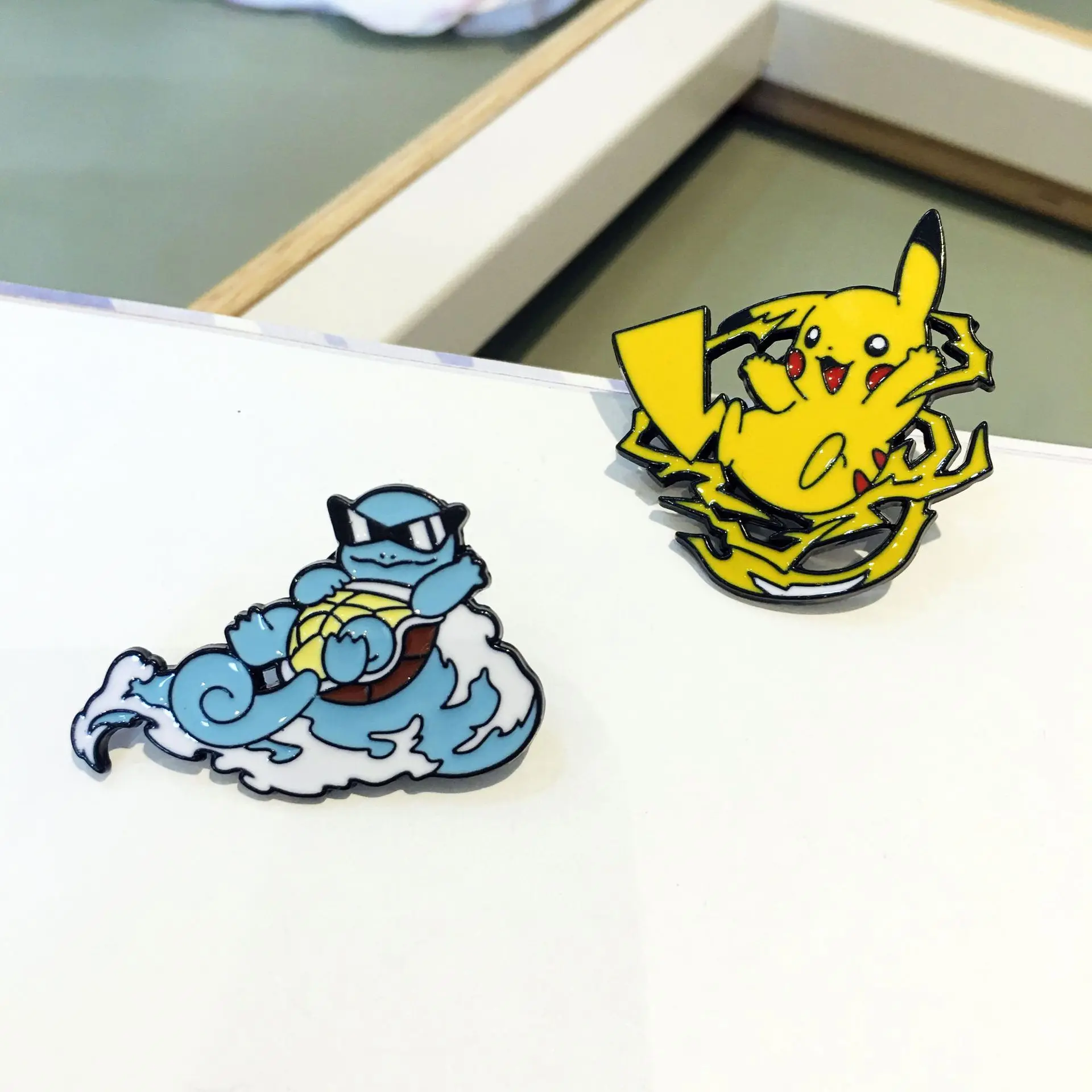 High Quality Manufacturer Custom Cute Anime Fire Breathing Dragon Design Metal Brooch Soft Enamel Pin