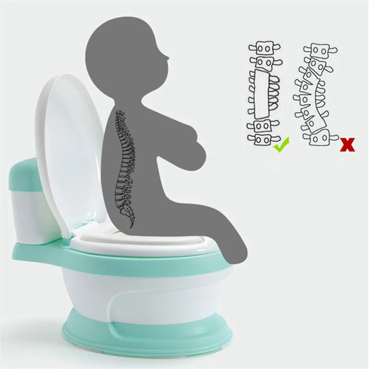 
Smart design Learn-to-Flush Potty toilets, Multi-Stage 3-in-1 Potty 