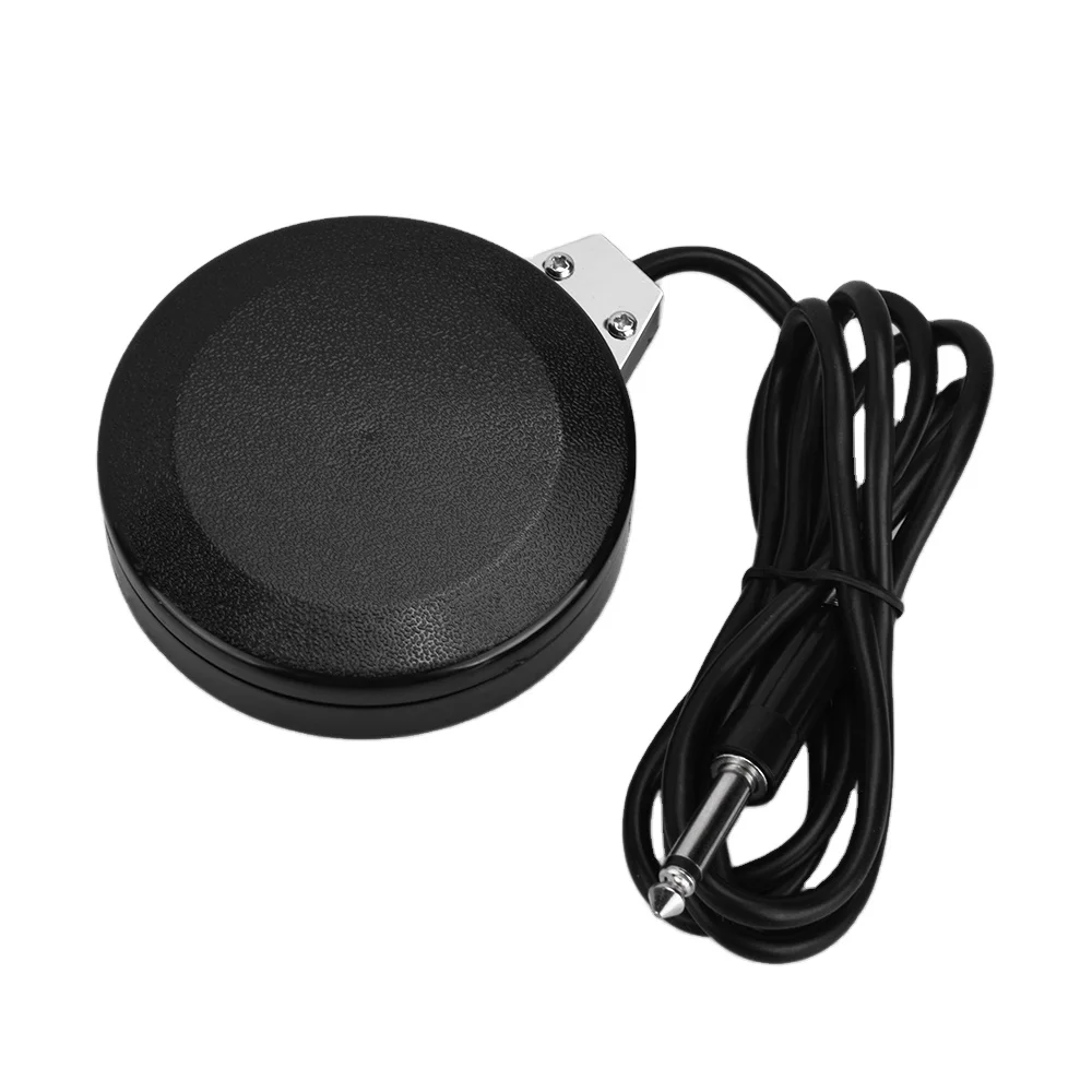 Stainless Steel Foot Switch Pedal Round Star Pedal Switch For Tattoo Power Supply