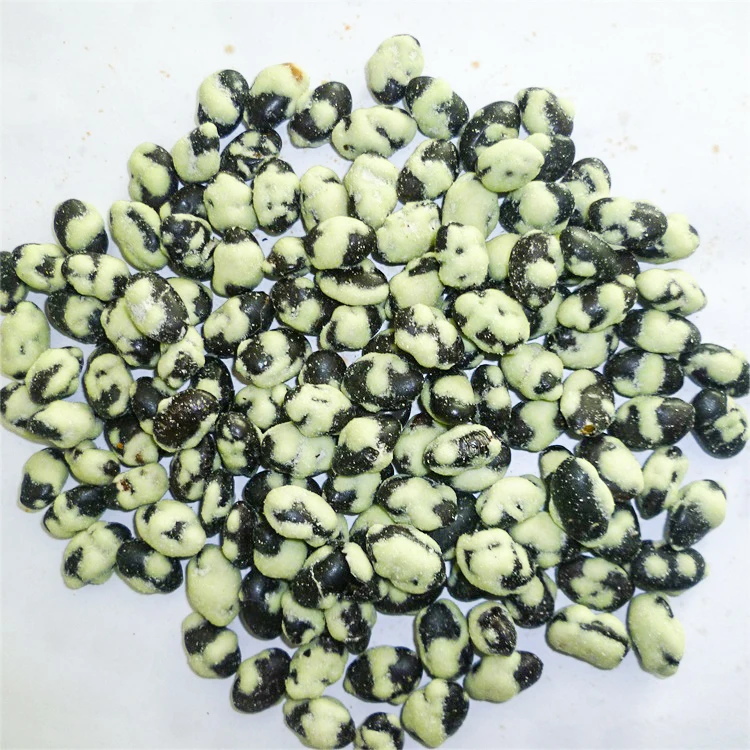 Yummy and Nutritious wasabi roasted coated black bean