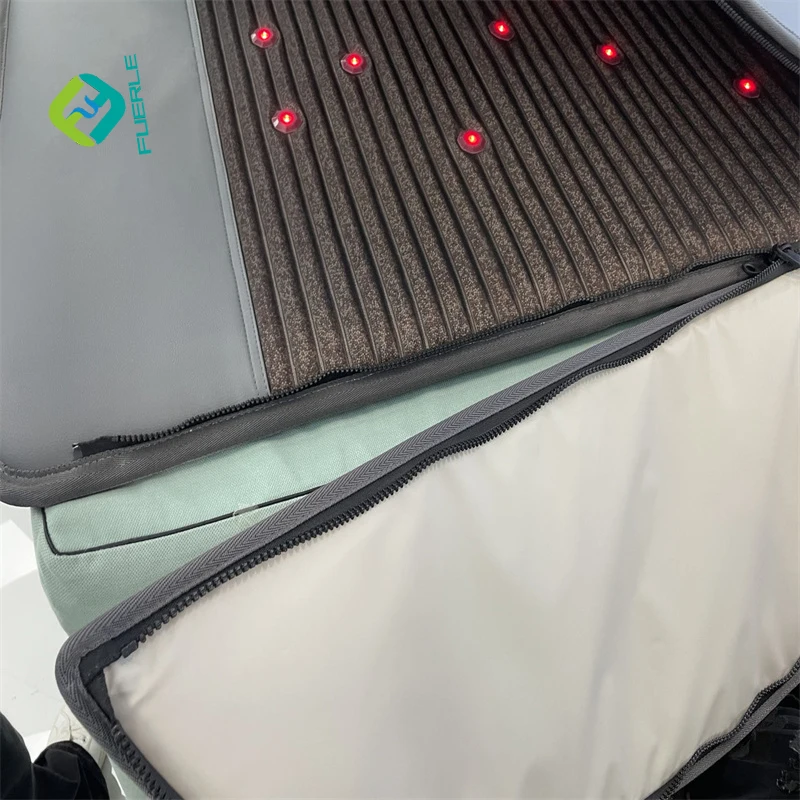 FIR heating photon mat foldable thermal spa capsule portable far infrared sauna dome for weight loss and detox