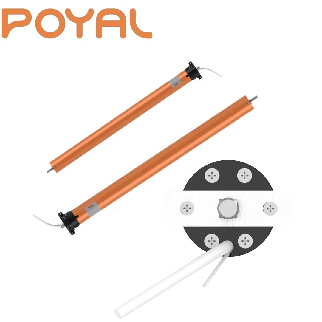 Aluminum Pergola Tubular Motor for Curtain Blackout Windproof