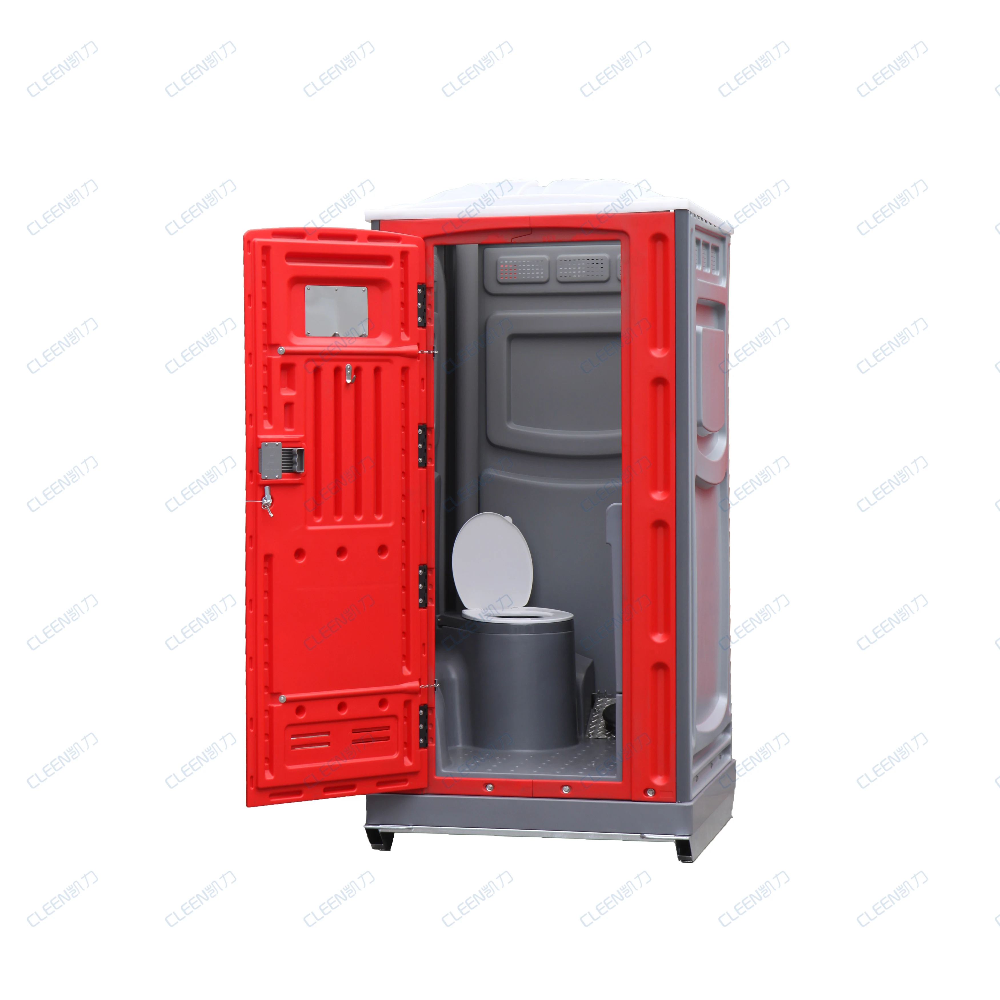 recycle portable toilet from China manufacturer temporary sales production construction site toilets site toilets seated bowl fo
