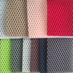 Factory 3D Spacer 100% Polyester Air Layer Mesh Sandwich Fabric for Shoes Mesh Upper Fabric