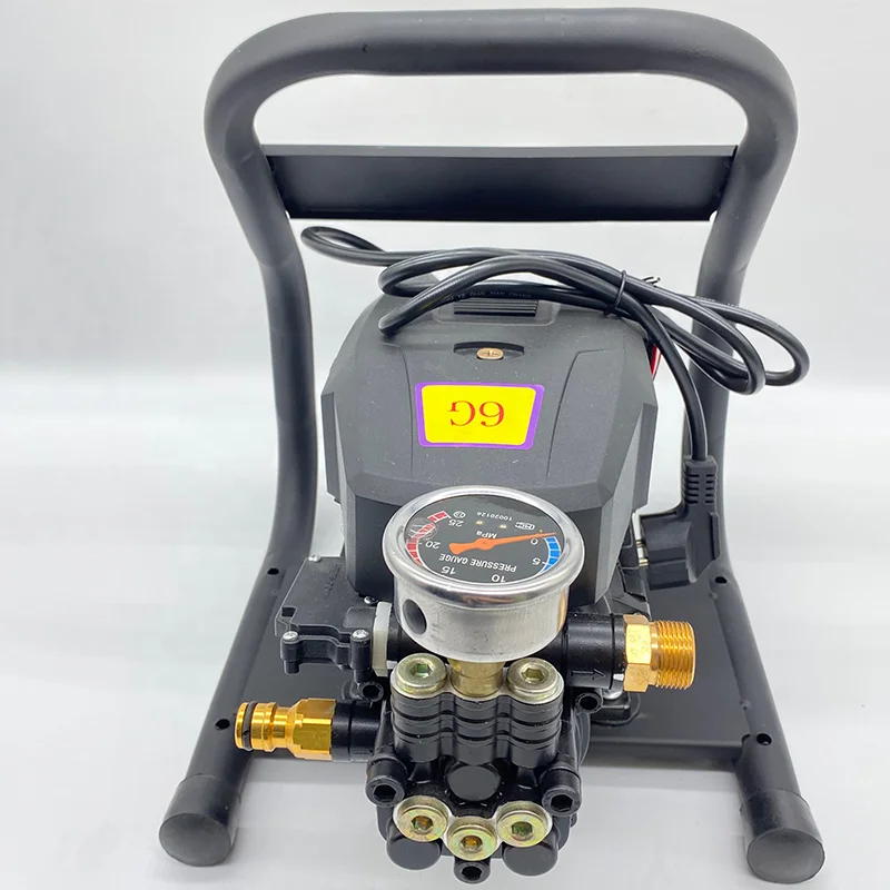 Taizhou JC-859 1600W 1800w small electric car washer 120bar portable high pressure washer water jet