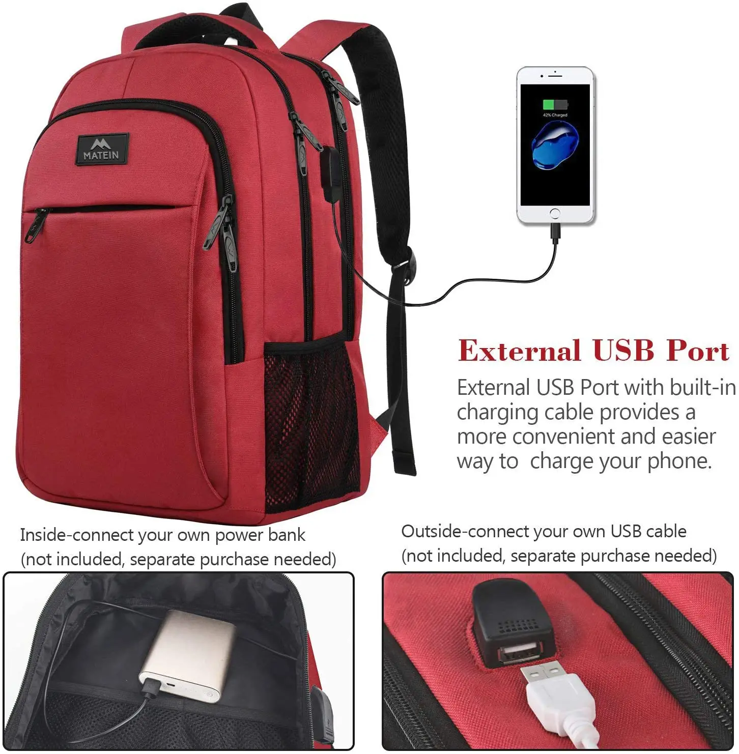 Top wholesale unisex women men travel laptop backpack with USB charging port factory cheap price custom anti theft 17 backpack