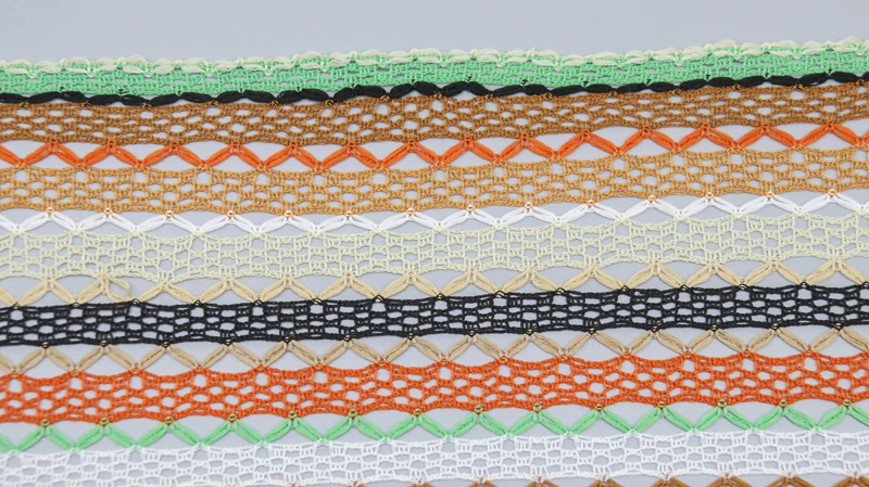 Factory wholesale lace material african lace fabric holiday crochet fabric for dress
