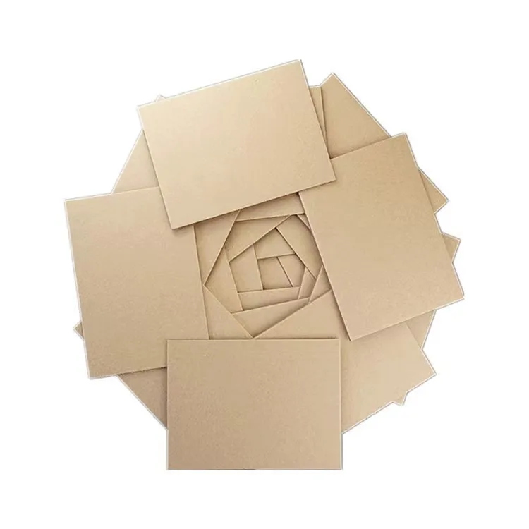 Wholesale Grey Paper Board 0.5MM 1MM 2MM 3MM 4MM  Thick Grey Chipboard