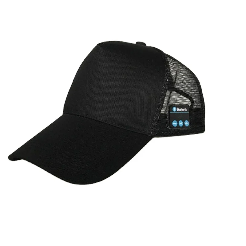 
music wireless mesh trucker cap 