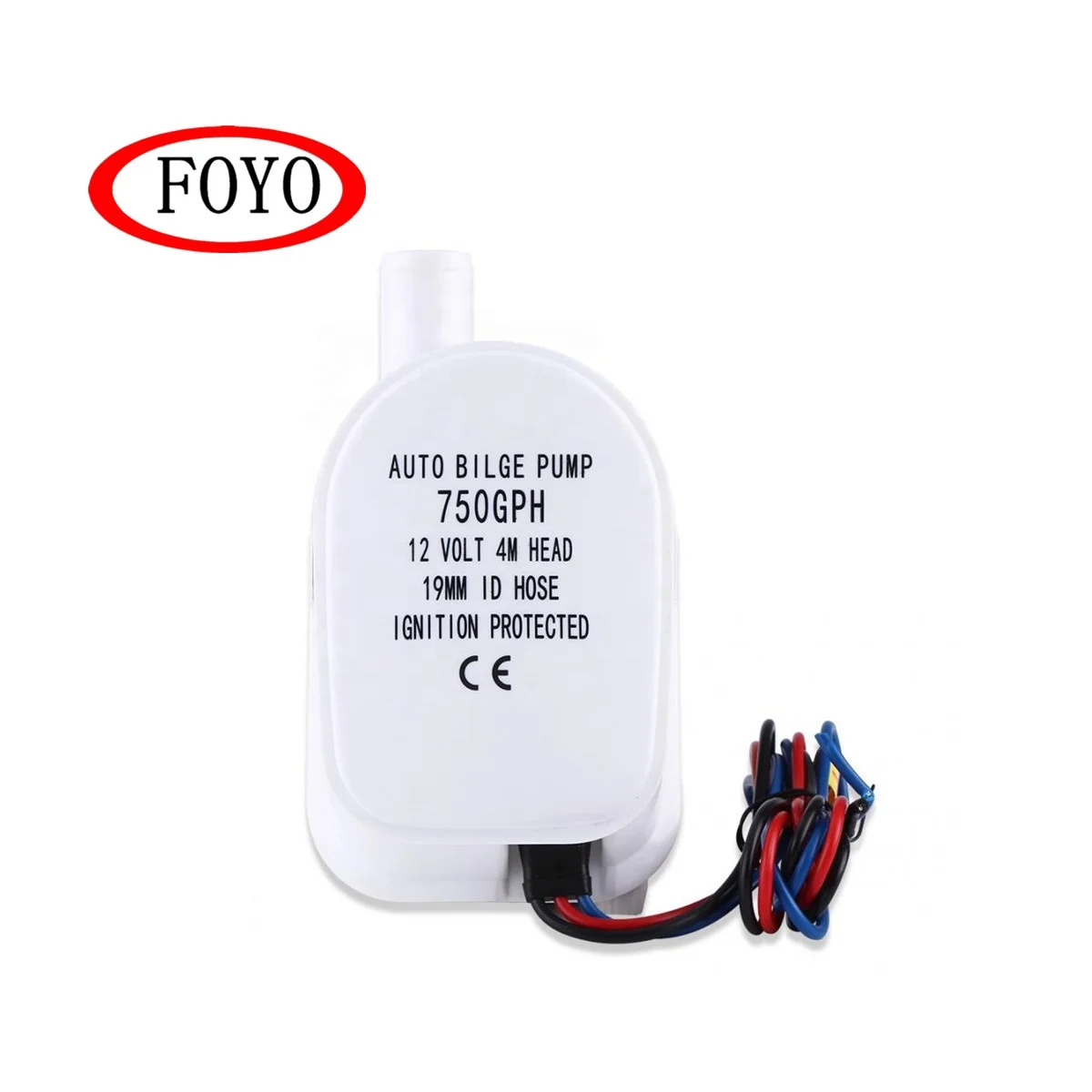 Foyo Brand Cheap Price not solar Submersible Boat Bilge Water Pump 12 volt  dc 1100 GPH Automatic Bilge Pumps for Pools