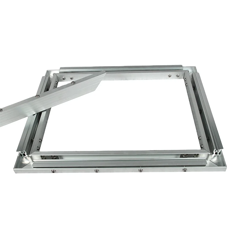 Customise size Dismantle and Combination Self Tensioning Universal Screen Printing Aluminum Frame